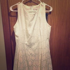 White dress - great for a wedding rehearsal!